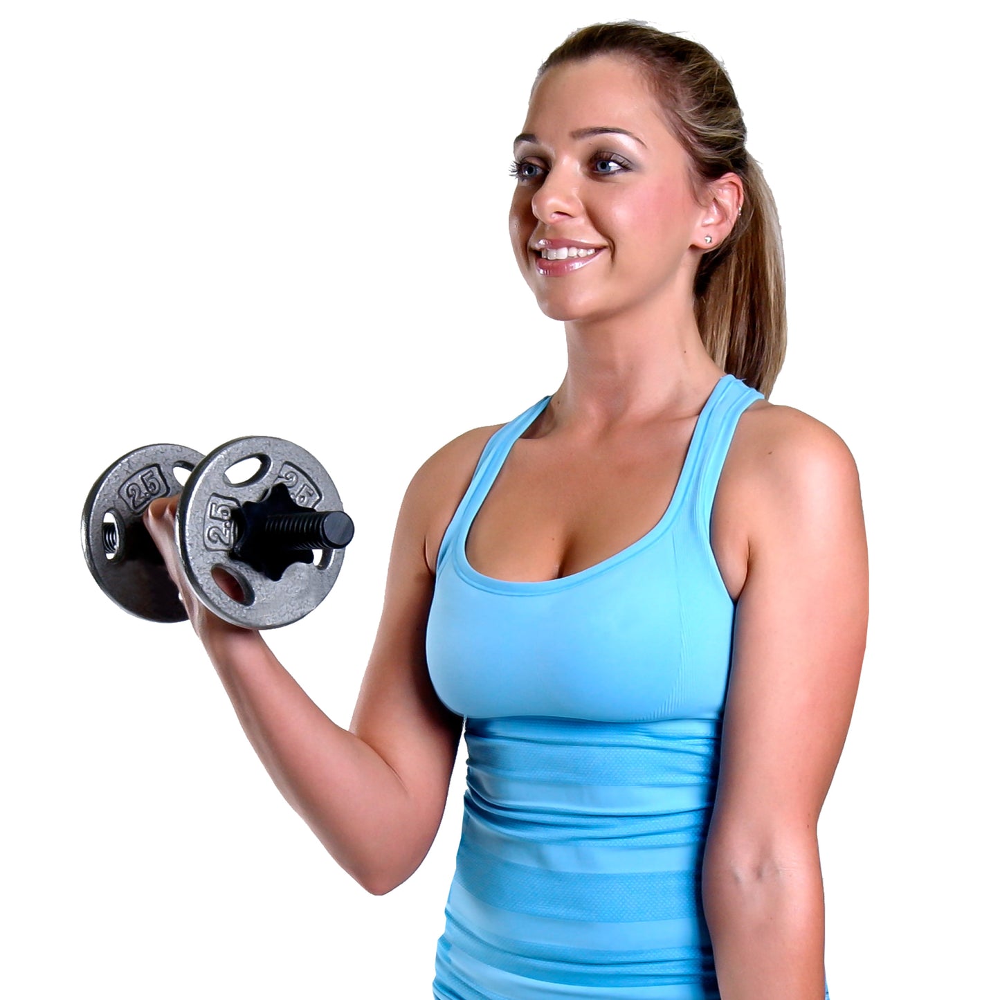 Elevate Your Strength Training with the Barbell 10 Lbs Standard Weightlifting Plate - Perfect for Home Workouts!