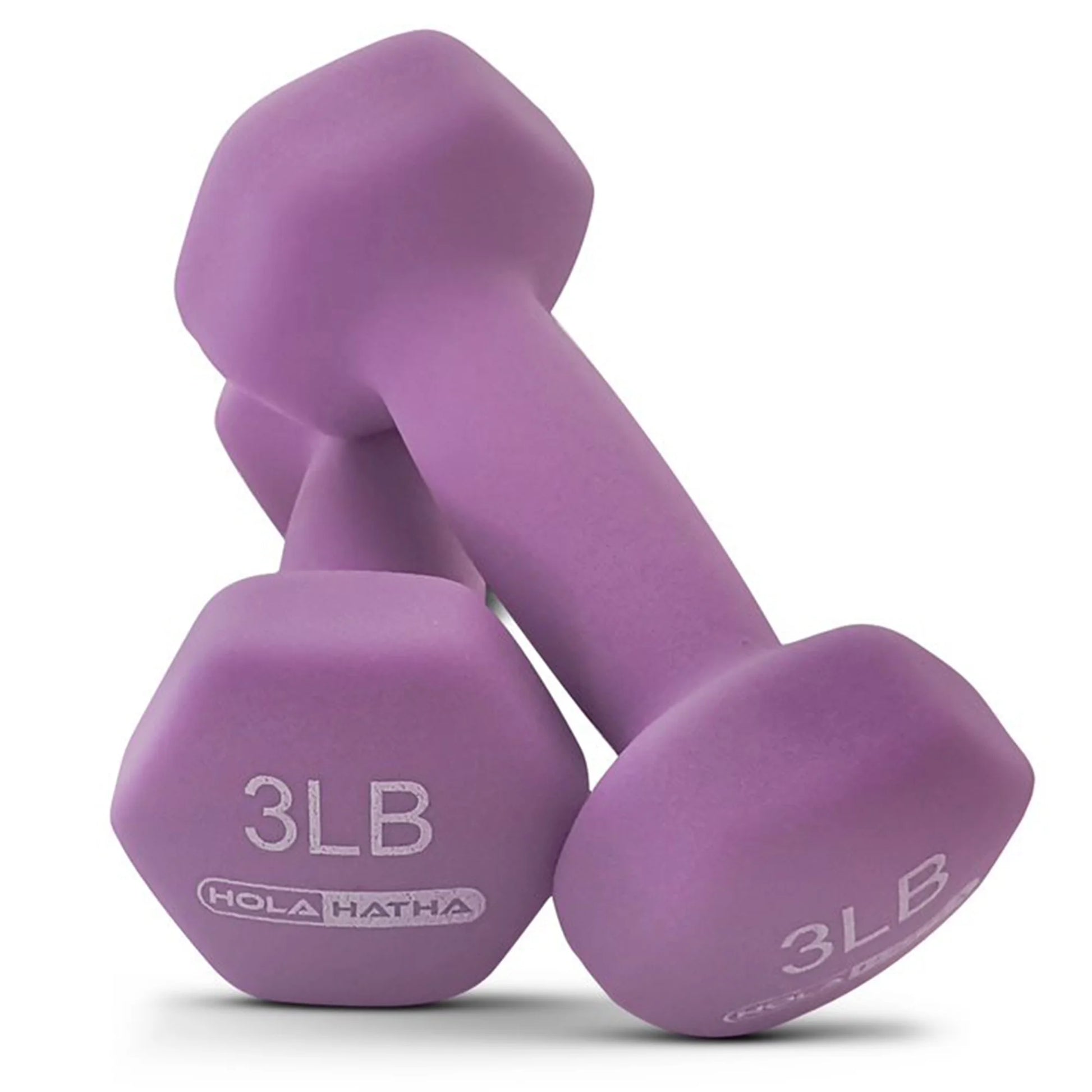 Elevate Your Workout with the HolaHatha Neoprene Dumbbell Weight Set - 2 to 10 Lbs with Rack!